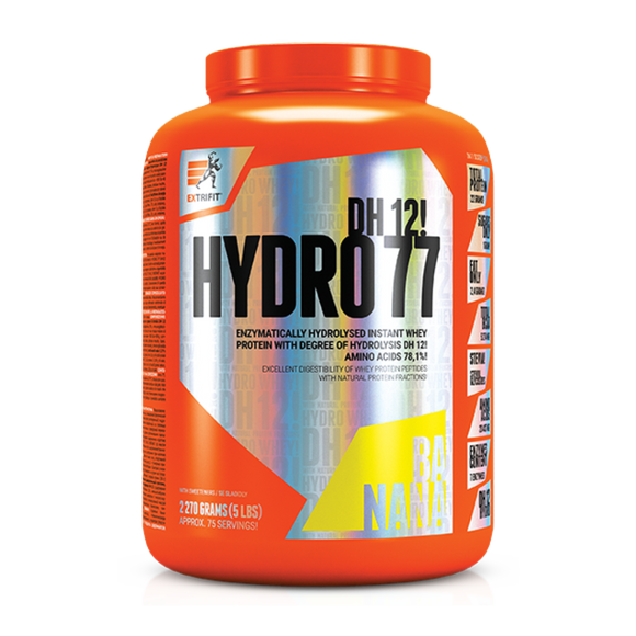 Extrifit Hydro 77 HD 12 2270 g. (Piima vadakuvalk hüdrolüsaaat)