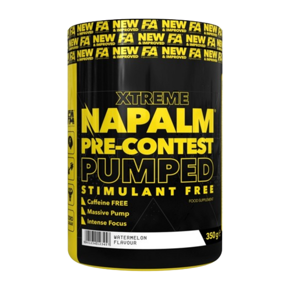 Napalm Pre-Contes črpal brez stimulansa 350 g (pred vadbo brez kofeina)